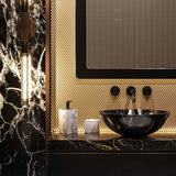 LAVANDINO A CONCA IN MARMO