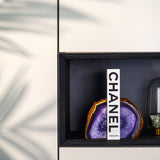 FERMA LIBRI IN AGATA - VALSECCHI MARMI