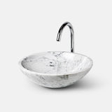 LAVANDINO A CONCA IN MARMO - VALSECCHI MARMI