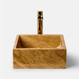 LAVANDINO QUADRATO IN ONICE - VALSECCHI MARMI