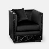 POLTRONA EFFETTO MARMO - VALSECCHI MARMI