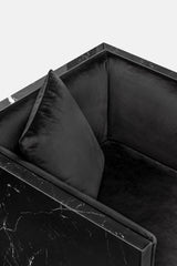 POLTRONA EFFETTO MARMO - VALSECCHI MARMI