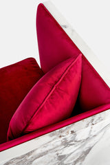 POLTRONA EFFETTO MARMO - VALSECCHI MARMI