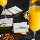 SET SOTTOBICCHIERI IN GRÈS - VALSECCHI MARMI