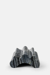 TAVOLINO DECORATIVO IN MARMO BLACK WOOD GRAIN - VALSECCHI MARMI