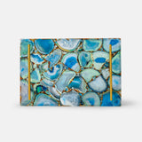 VASSOIO IN PIETRE SEMI-PREZIOSE - VALSECCHI MARMI