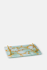 VASSOIO IN PIETRE SEMI-PREZIOSE - VALSECCHI MARMI