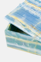 SCATOLA GRANDE IN ONICE BLU